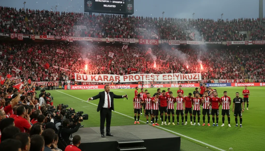 Antalyaspor Küme Düştü: Rıza Perçin’den Şok İfadeler