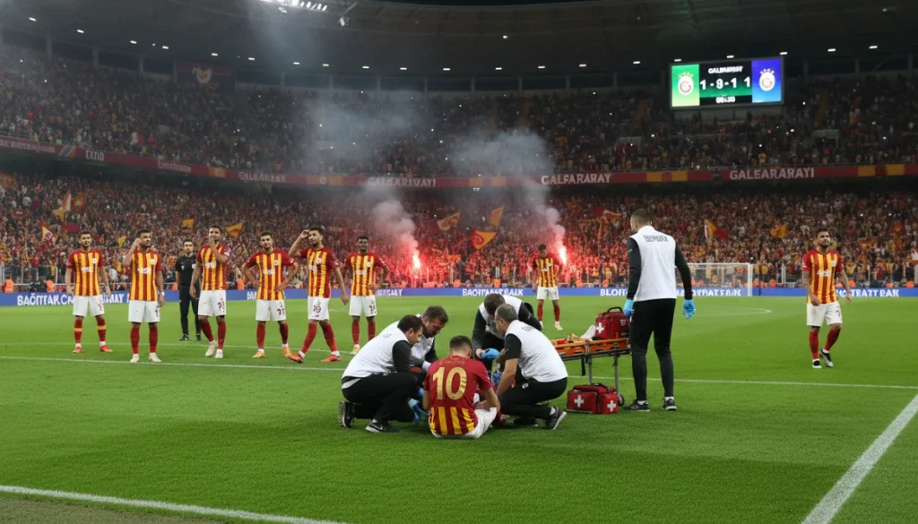 Galatasaray’ın Şampiyonluk Hesapları Sarsıldı: Gabriel Sara Sakatlandı
