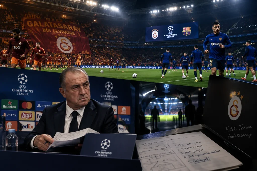 Şampiyonlar Ligi’nde Dev Buluşma: Fatih Terim UEFA Adına Sahada